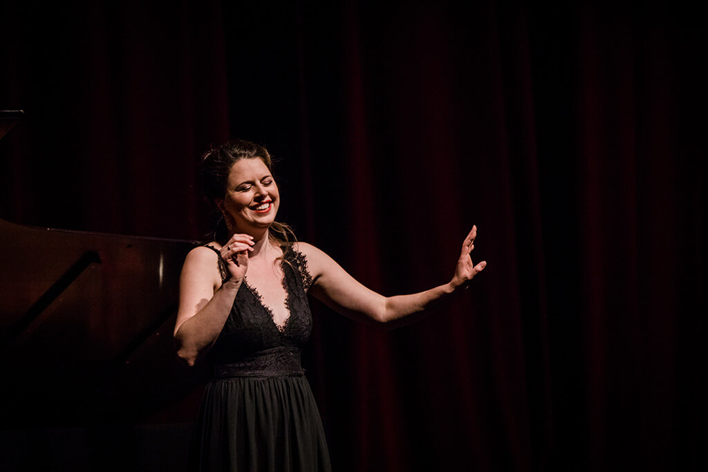 La soprano Anna-Sophie Neher, gagnante du Prix Étoiles Stingray. (Crédit: Brent Callis)