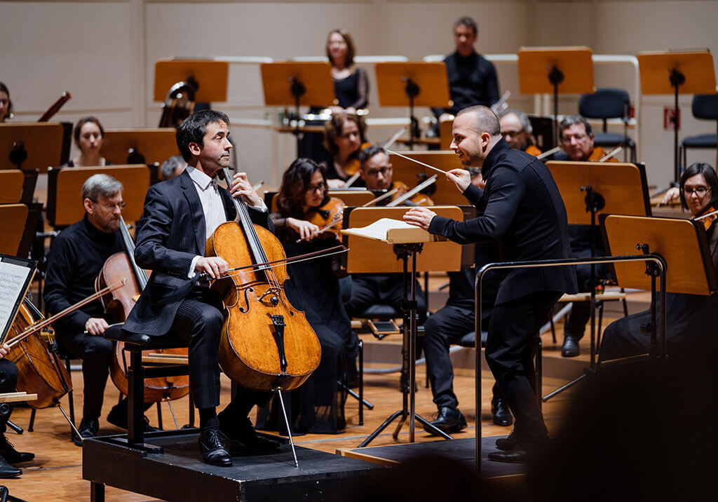 Jean-Guihen Queyras et le Concerto no 1 de Saint-Saëns avec l'Orchestre Métropolitain, 26 novembre 2017. (Crédit: François Goupil