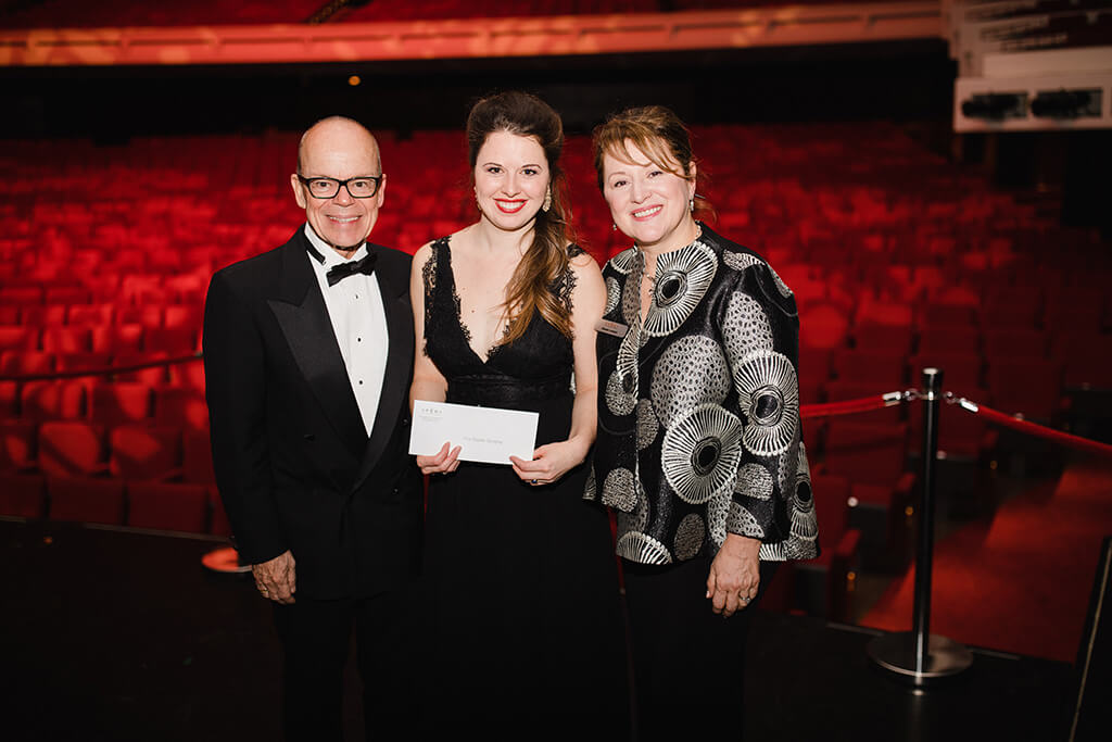 Michel Beaulac, Anna-Sophie Neher et Chantal Lambert. (Crédit: Brent Callis)
