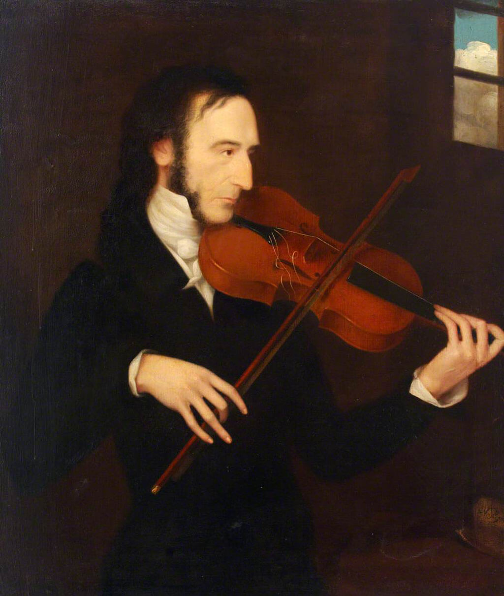 Niccolò Paganini (1782–1840), Daniel Maclise, Royal Academy of Music