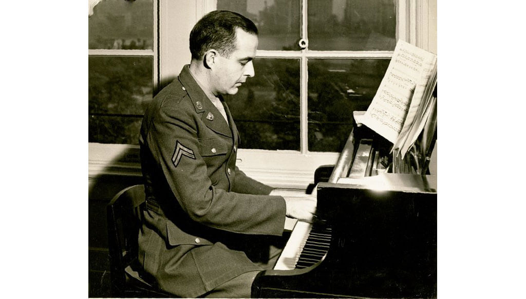 Samuel Barber (Credit : The Roman Totenberg Papers The Library of Congress Music Division Washington DC)