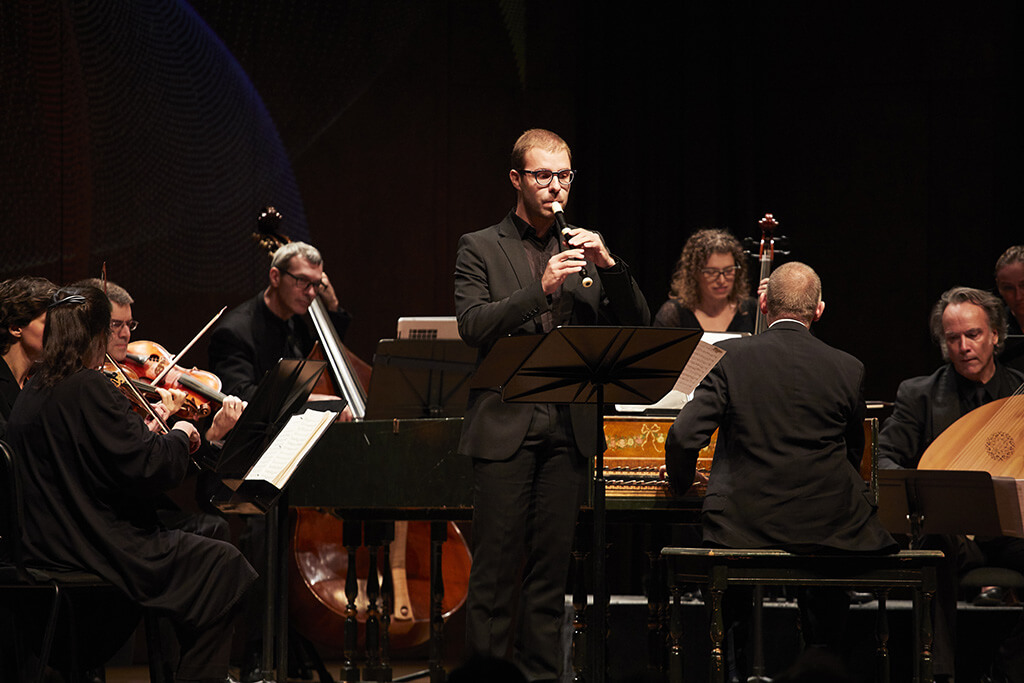 Le flûtiste Vincent Lauzer, soliste du prochain album d'Arion (Photo: courtoisie