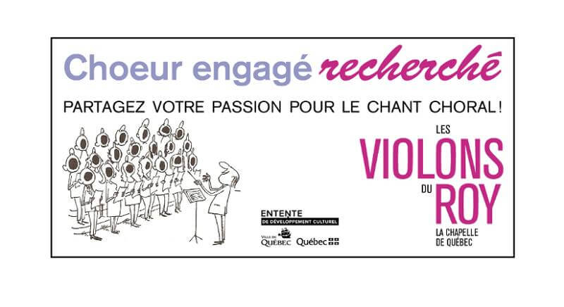 Page Facebook du projet "Chœur engagé recherché"