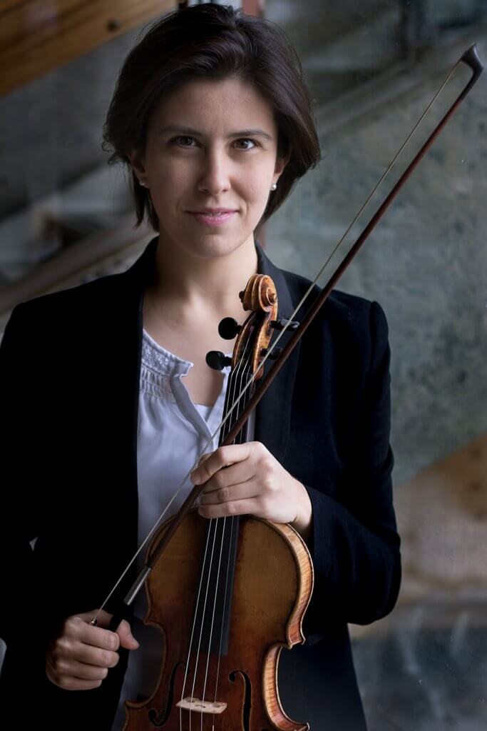 La violoniste Marie Bégin. (Photo: courtoisie)