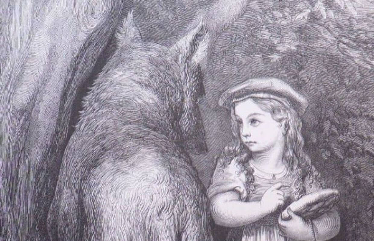 Le Petit Chaperon rouge, illustration de Gustave Doré. 