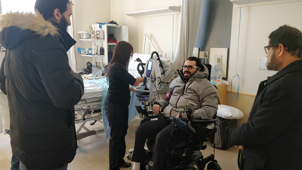 Aymen Derbali. (Crédit: Tariq Syed)