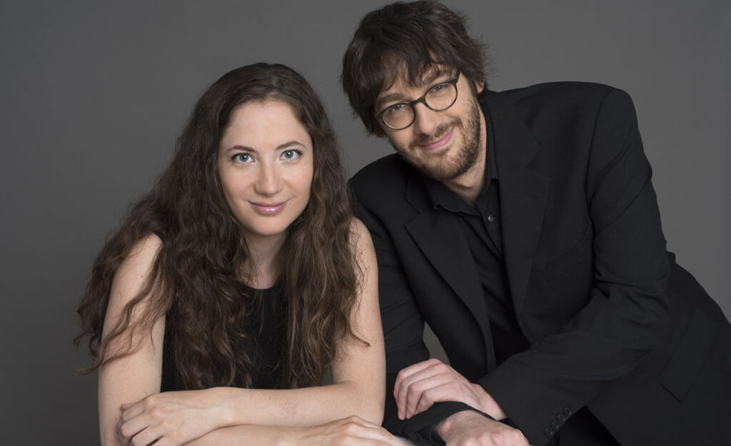 Duo Amièle-Larivière Jeanne Amièle Simon Larivière photo Andree Lanthier