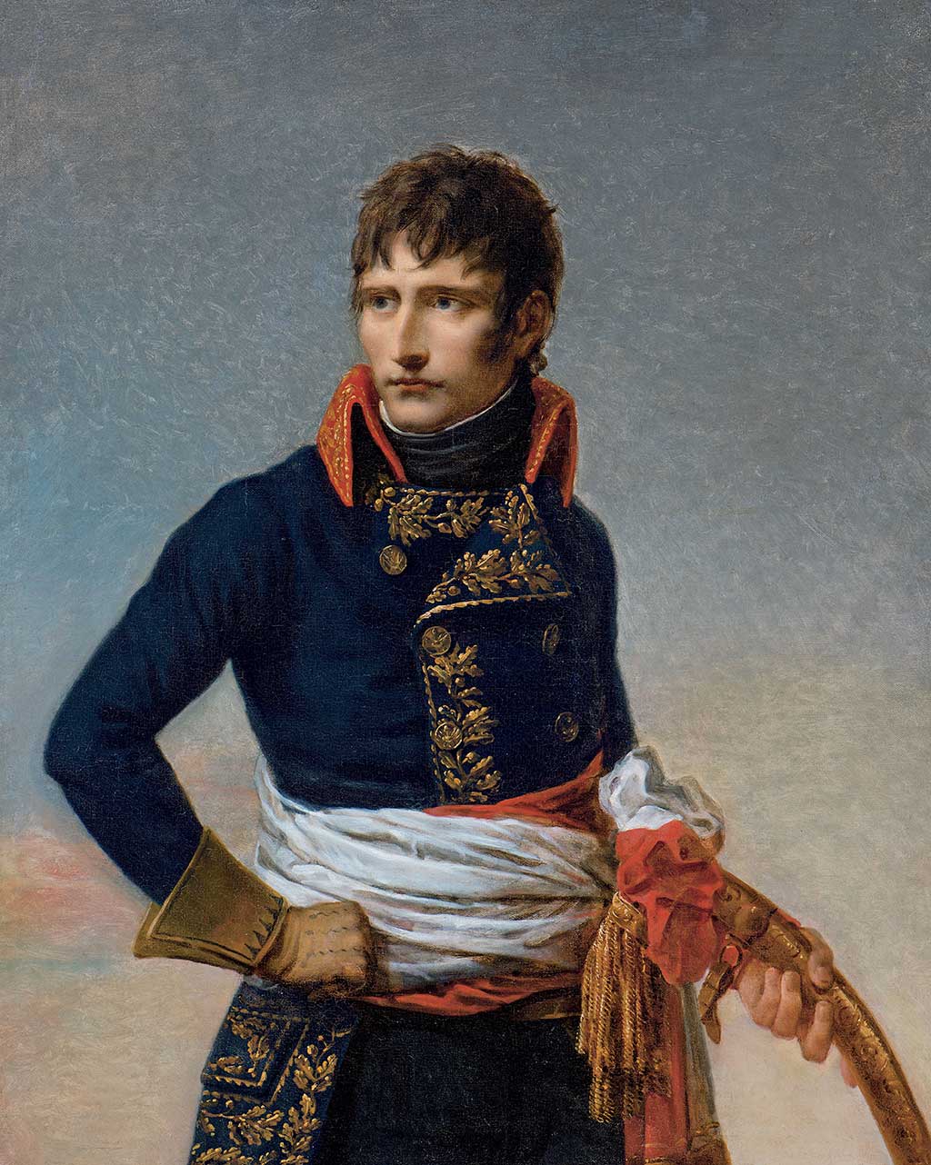 Napoléon Bonaparte. (Photo: un tableau de l'exposition du MBAM)