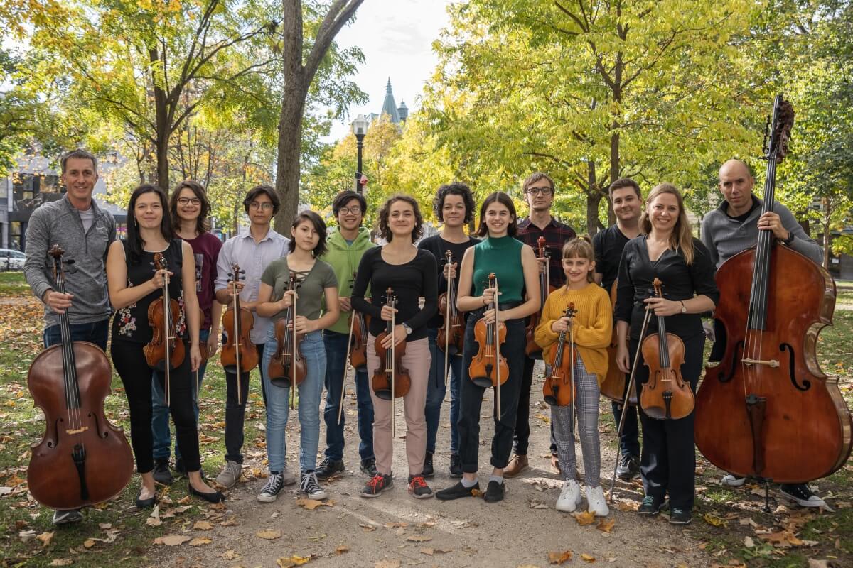 Les Petits Violons, Marie-Claire Cousineau, violon, violoncelle, contrebasse