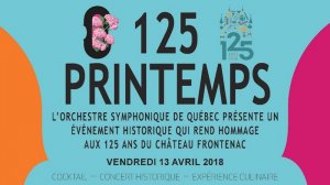 125 printemps - Un événement historique