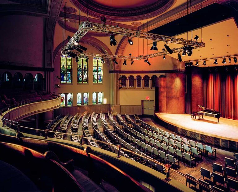 La Fondation Arte Musica présentera 105 concerts à la salle Bourgie en 2018-2019. (Crédit: Bernard Fougère)