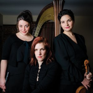Jocelyne Roy, Marina Thibeault et Valérie Milot. (Photo: courtoisie d'Orford Musique)