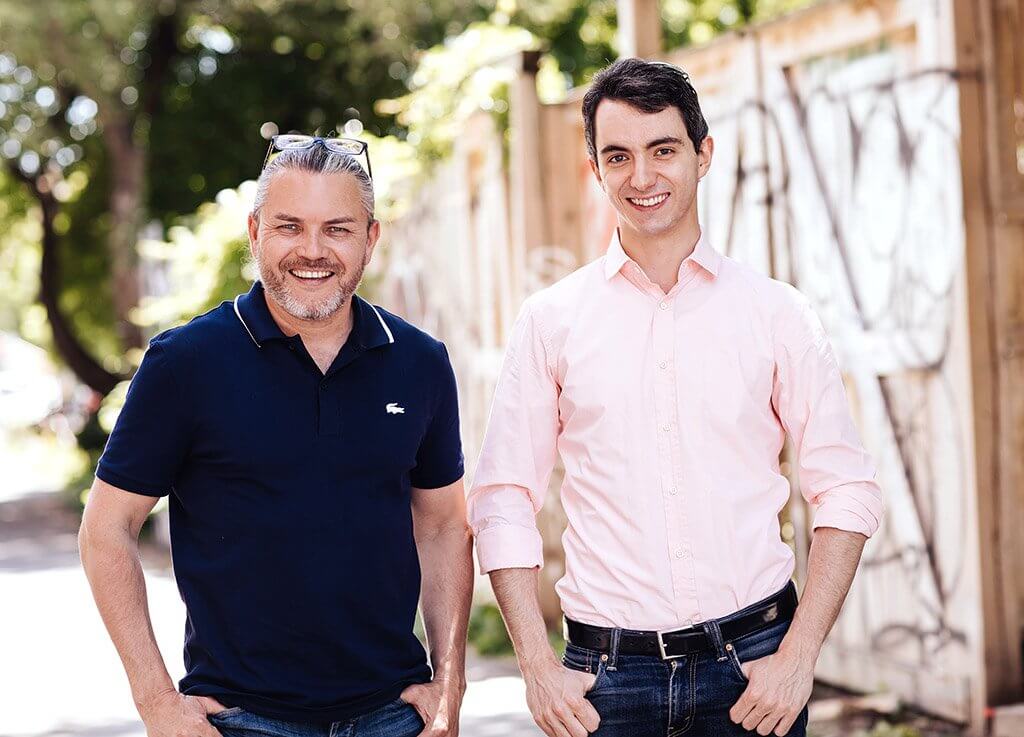 Airat Ichmouratov et Stéphane Tétreault. (Crédit: Nadia Zheng)