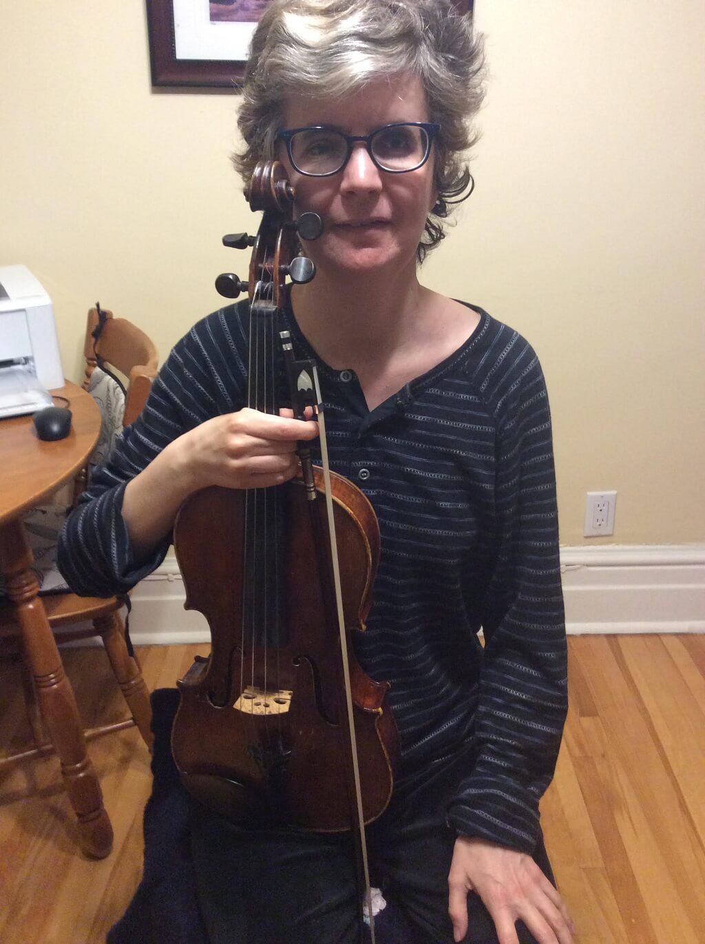 Nathalie Leduc, musicothérapeute à Sainte-Justine. (Photo: courtoisie)