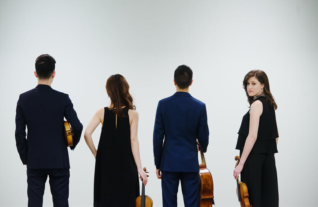 Le Rolston String Quartet. (Crédit: Huang Photography)