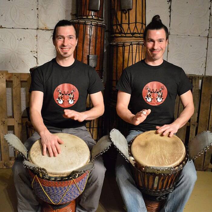Benjamin et Olivier Landry – 100% Jumeaux Percussions