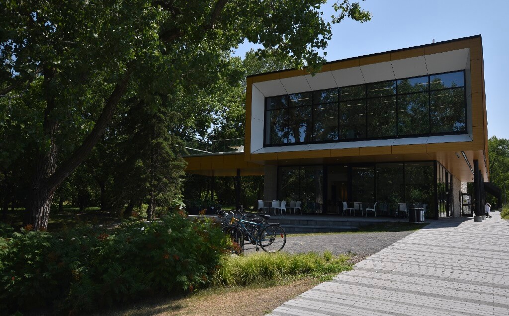 Lieu d'accueil sur du Parcours Gouin. (Photo: Julie Turp)
