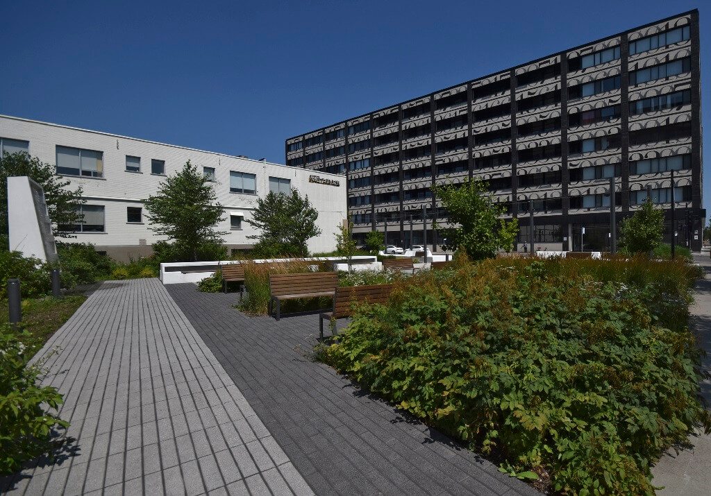 Parc dans le quartier Chabanel (Photo: Julie Turp)