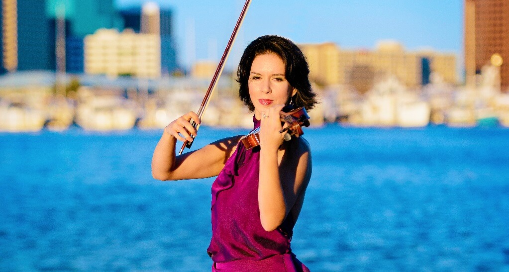 La violoniste Tara-Louise Montour est la soliste invitée de l'OCM le 27 février dans un concerto pour violon de Louis Babin. (Photo : courtoisie du MCO)
