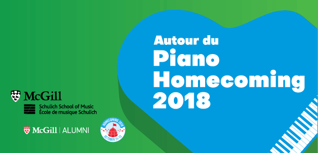 Retrouvailles de McGill : Autour du piano 2018