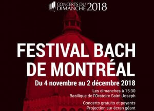 Festival Bach de Montréal à l'Oratoire Saint-Joseph