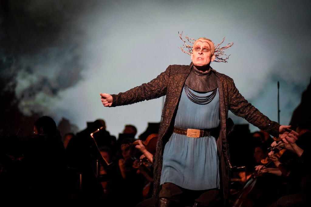 Roger Honeywell dans le rôle de Loge. (Photo: Yves Renaud)