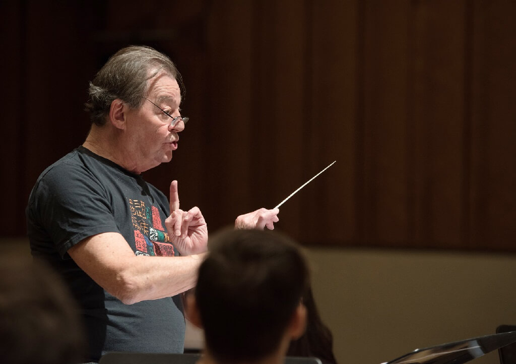 Walter Boudreau, compositeur et directeur artistique de la SMCQ. (Photo: Amélie Philibert/Courtoisie UdeM)