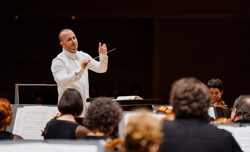 Yannick Nézet-Séguin et l'Orchestre Métropolitain partiront en tournée aux États-Unis en novembre prochain. (Photo: François Goupil)