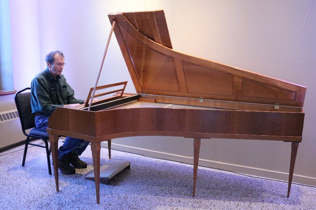 Le piano-forte acquis par la Fondation des Violons du Roy est fabriqué par Rodner Regier, un facteur américain. (Photo: courtoisie)