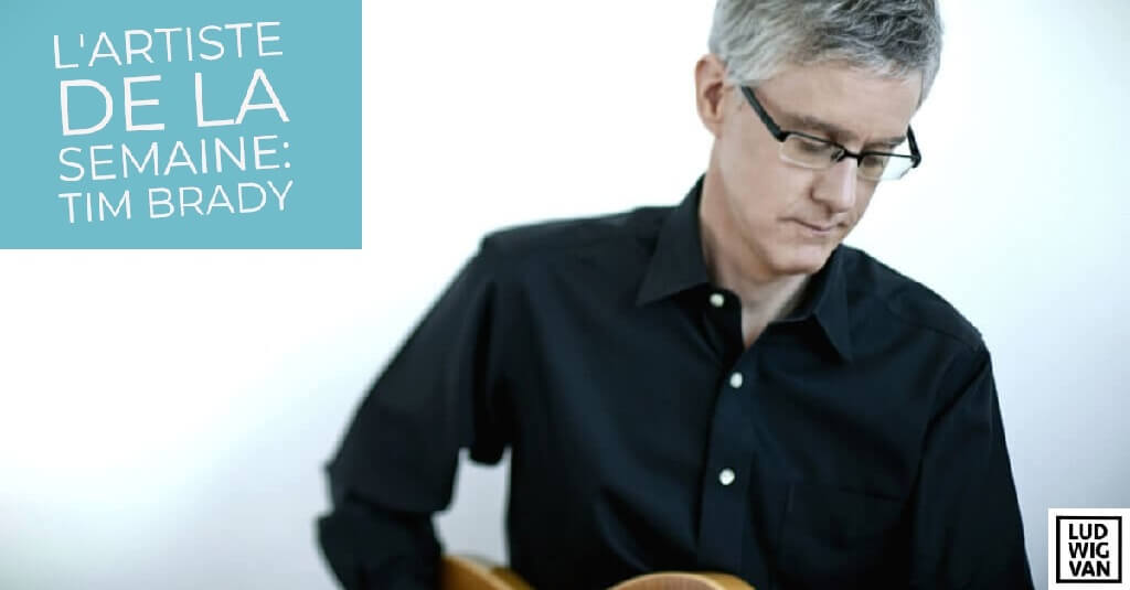 Tim Brady, notre artiste de la semaine. (Photo: Laurence Labat)