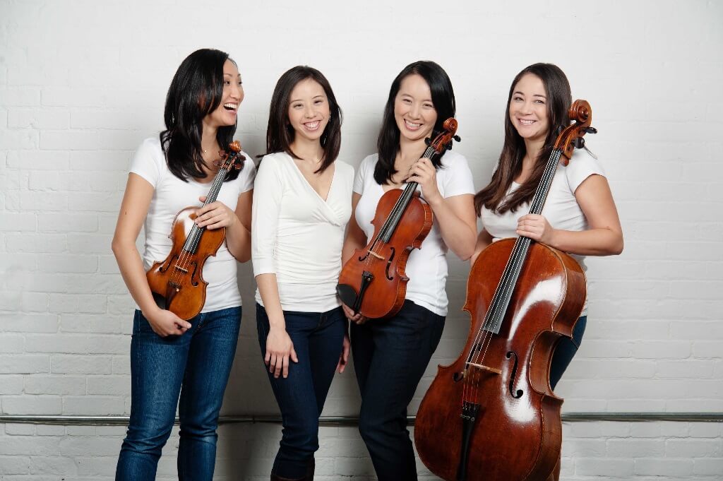 Le quatuor Made in Canada. (Photo: Bo Huang)
