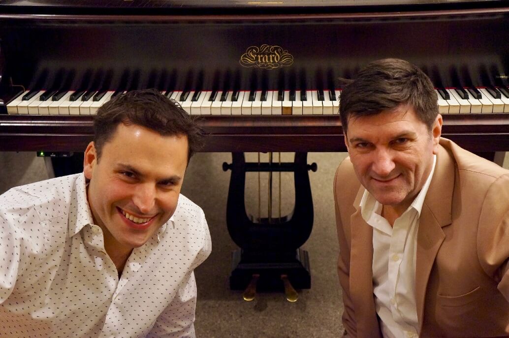 Jean-Philippe Sylvestre et Luc Beauséjour s'associent pour le concert "Deux Érard, c'est rare!" (Photo: courtoisie)