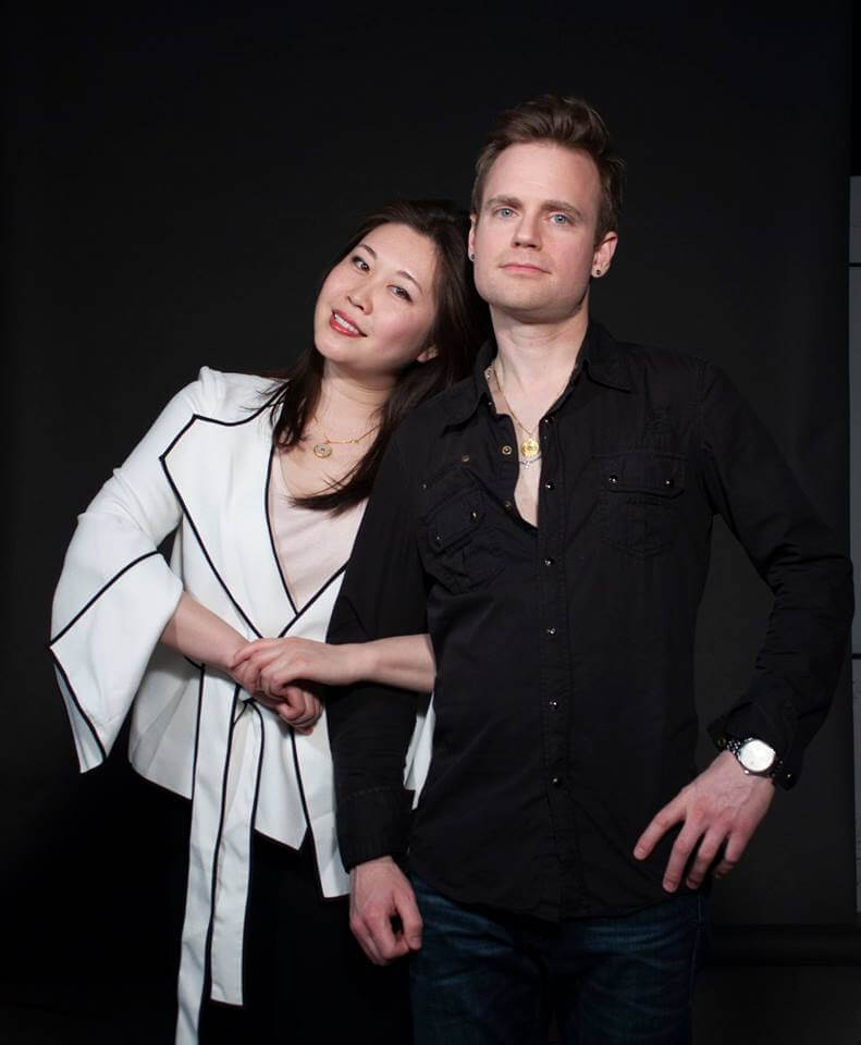 Avery Zhao-Djokic et Marc Djokic. (Photo: Maïra Christine). 