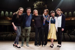 Les six finalistes du Concours musical international de Montréal, édition Violon 2019. (Photo: Tam Lan Truong)