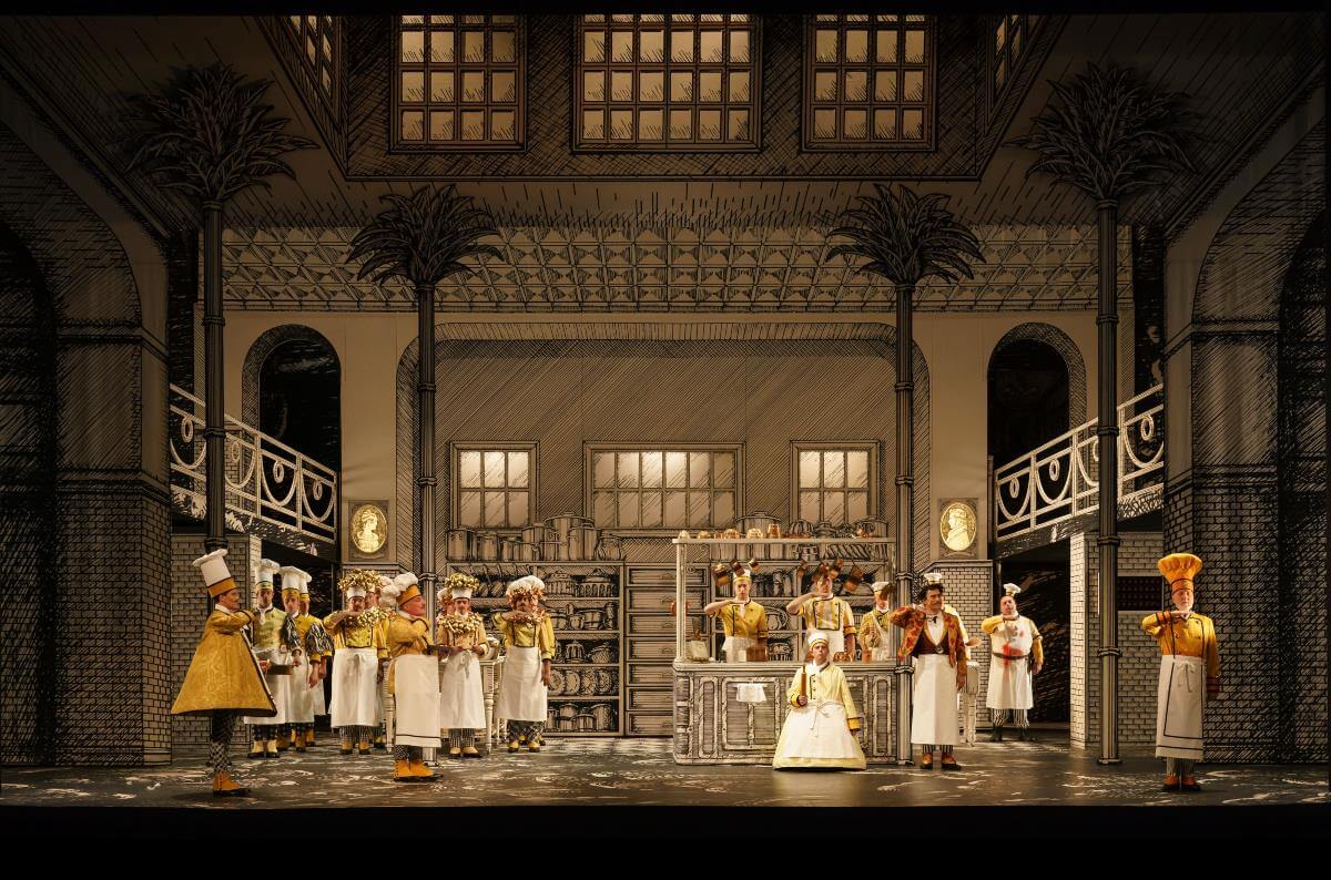 La Flûte enchantée, de Mozart, mise en scène par Barbe & Doucet au Glyndebourne Festival. (Photo: courtoisie)
