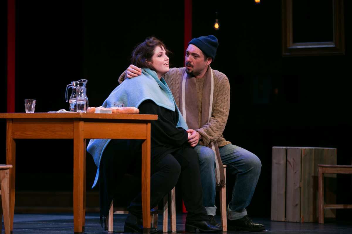 Une scène de La Bohème, de Leoncavallo, production de l'ICAV 2019. (Photo: Pierre-Étienne Bergeron)