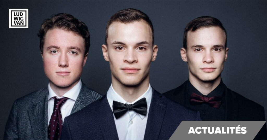 Gabriel Felcarek-Hope, Francis Choinière et Nicholas Choinière, fondateurs de GFN Productions. (Photo: Tam Lan Truong)