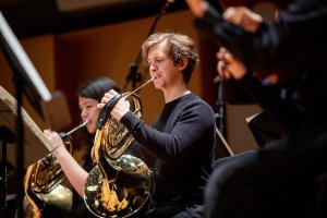 Des musiciens de l'Orchestre symphonique de McGill. (Photo: Dominick Gravel)