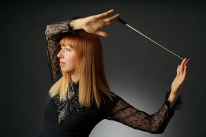 Mélanie Léonard, cheffe d'orchestre. (Photo: Westmount Photography, Robert Provencher