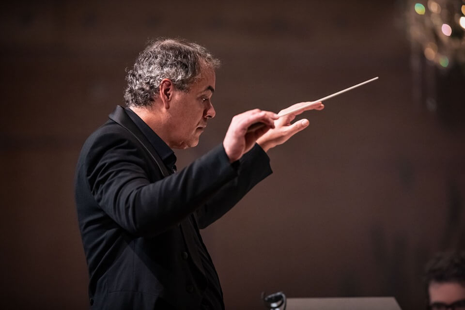 Simon Leclerc, chef d'orchestre. (Photo: courtoisie de l'OSM)