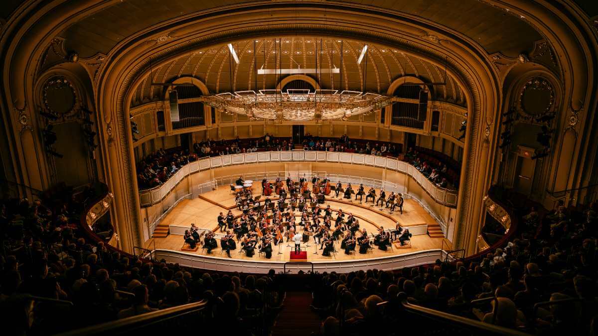 L'Orchestre Métropolitain au Chicago Symphony Hall. (Photo: François Goupil)