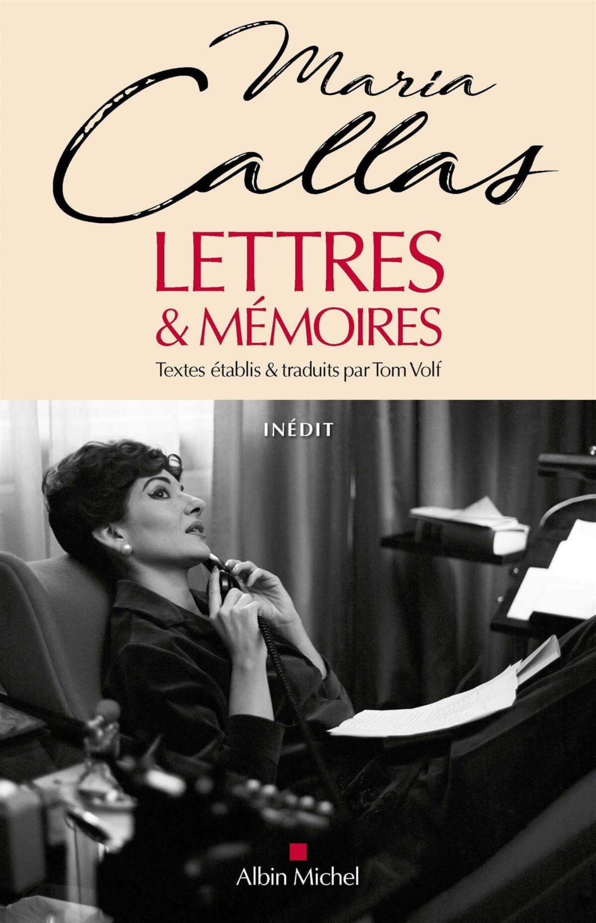 couverture du livre Callas : Lettre et mémoires de Tom Volk