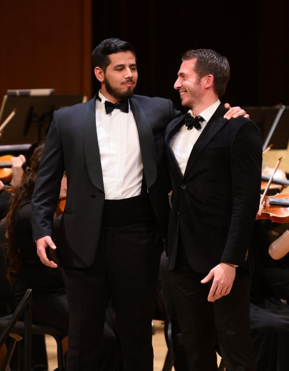 Angel Macias Lopez, Scott Brooks, ai 26e Gala des Ambassadeurs lyriques (Photo : André Chevrier)