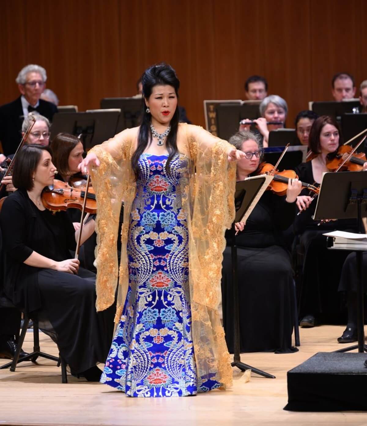 Chunqing Zhang en Turandot (Photo : André Chevrier)