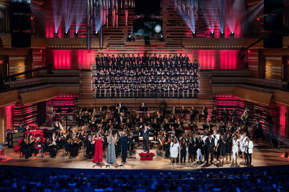 Concert de Noël de l'OSM, 17 décembre 2019, Maison symphonique de Montréal. (Photo: Antoine Saito, Orchestre symphonique de Montréal)