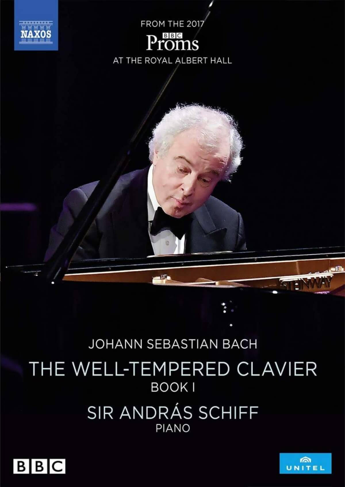 couverture DVD Andras Schiff Clavier bien tempéré livre 1 BBC Proms 2017