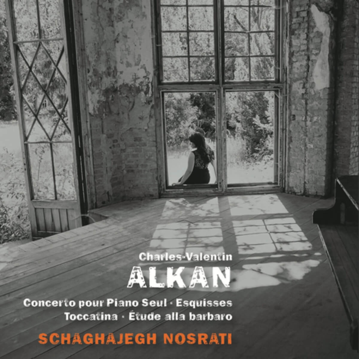 couverture du disque de Schagajegh Nosrati : Charles-Valentin Alkan