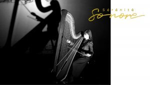 Sarah Pagé, harpiste, concert Sérénité sonore