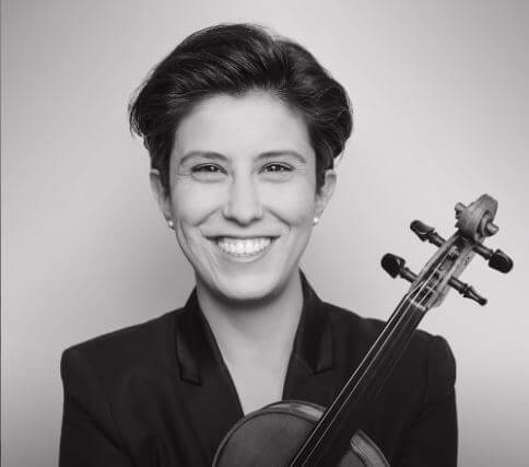 Marie Bégin, violoniste. (Photo: courtoisie)