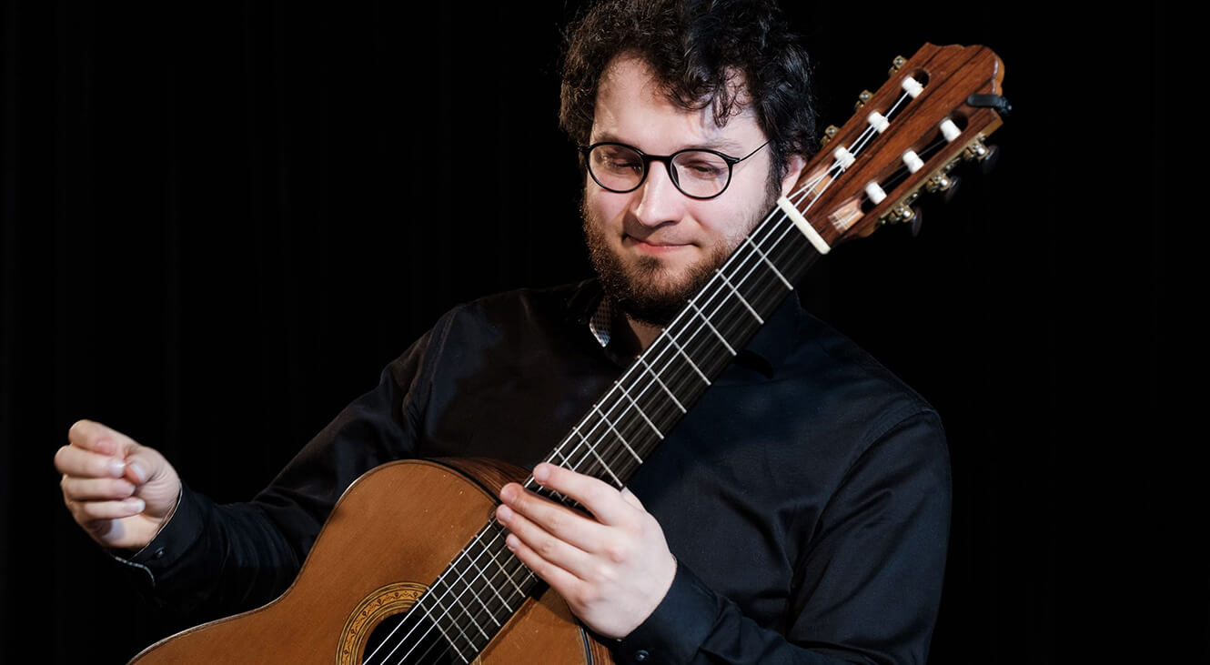 Bruno Gauther-Bellerose, guitariste. (Photo: courtoisie)